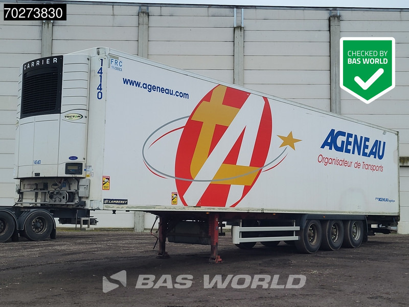 LAMBERET Carrier Vector 1850 Ladebordwande Blumenbreit Tailgate - Frigorífico semirremolque: foto 1 LAMBERET Carrier Vector 1850 Ladebordwande Blumenbreit Tailgate - Frigorífico semirremolque: foto 1