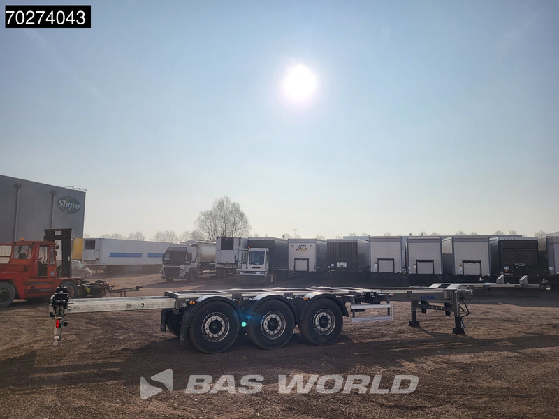 Lecitrailer SR3EC 3 axles UNUSED Liftachse Multi'45 - Portacontenedore/ Intercambiable semirremolque: foto 5 Lecitrailer SR3EC 3 axles UNUSED Liftachse Multi'45 - Portacontenedore/ Intercambiable semirremolque: foto 5