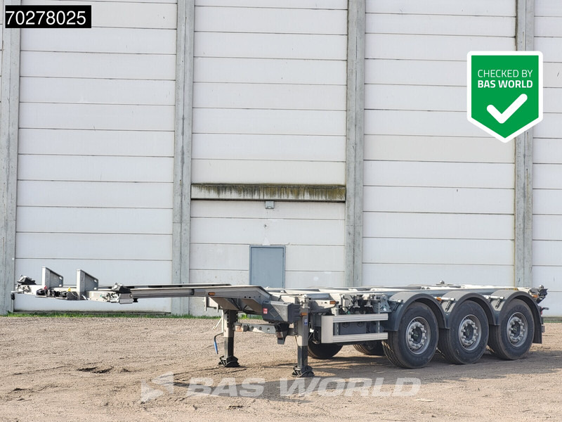 Lecitrailer SR3EC 3 axles UNUSED Liftachse Multi'45 - Portacontenedore/ Intercambiable semirremolque: foto 1 Lecitrailer SR3EC 3 axles UNUSED Liftachse Multi'45 - Portacontenedore/ Intercambiable semirremolque: foto 1