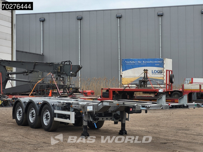Lecitrailer SR3EC 3 axles UNUSED Liftachse Multi'45 - Portacontenedore/ Intercambiable semirremolque: foto 3 Lecitrailer SR3EC 3 axles UNUSED Liftachse Multi'45 - Portacontenedore/ Intercambiable semirremolque: foto 3