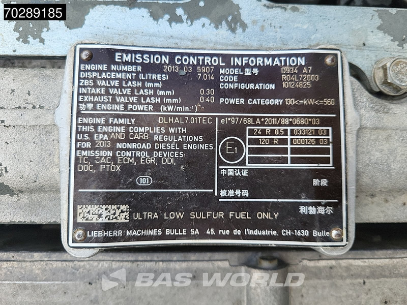 Excavadora de cadenas Liebherr R936 LCV: foto 19 Excavadora de cadenas Liebherr R936 LCV: foto 19