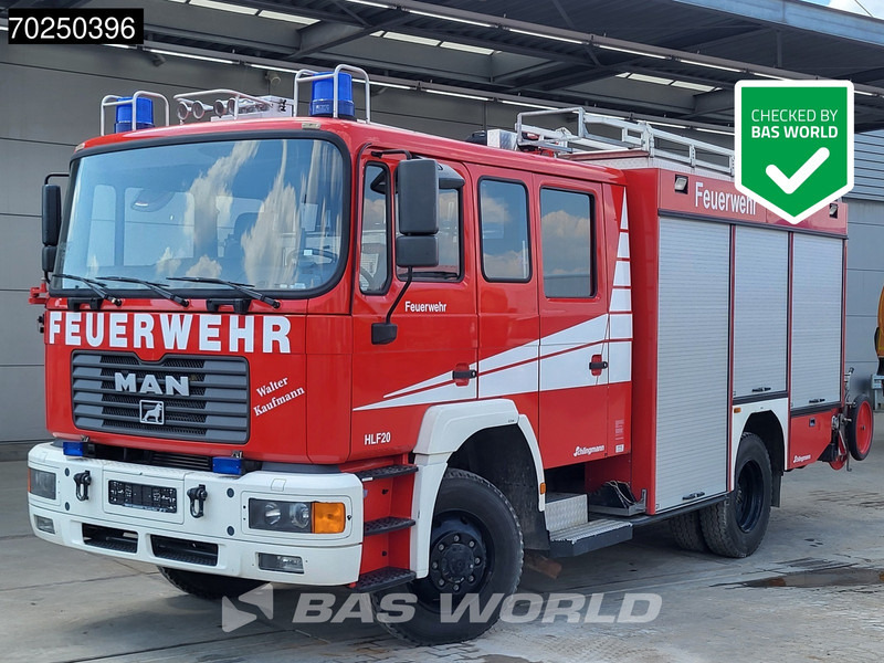 MAN TGA 14.284 4X4 4x4 Manual Steelsuspension Euro 2 Feuerwehr - Camión de bomberos: foto 1 MAN TGA 14.284 4X4 4x4 Manual Steelsuspension Euro 2 Feuerwehr - Camión de bomberos: foto 1