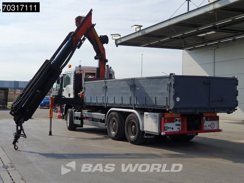 MAN TGA SH 26 FD TGA 6X4 Palfinger PK19000 D Kran Crane 13m3 tipper Big-Axle Steel suspension Euro 2 - Volquete camión, Camión grúa: foto 5 MAN TGA SH 26 FD TGA 6X4 Palfinger PK19000 D Kran Crane 13m3 tipper Big-Axle Steel suspension Euro 2 - Volquete camión, Camión grúa: foto 5