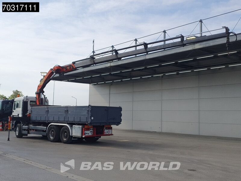 MAN TGA SH 26 FD TGA 6X4 Palfinger PK19000 D Kran Crane 13m3 tipper Big-Axle Steel suspension Euro 2 - Volquete camión, Camión grúa: foto 2 MAN TGA SH 26 FD TGA 6X4 Palfinger PK19000 D Kran Crane 13m3 tipper Big-Axle Steel suspension Euro 2 - Volquete camión, Camión grúa: foto 2