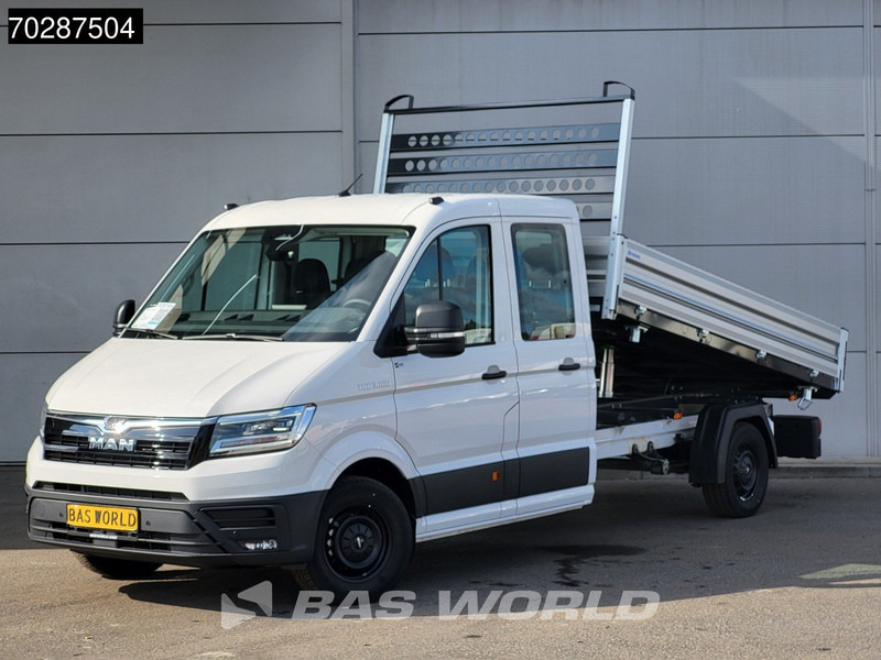 MAN TGE 3.180 Drie-Zijdige Automaat Kipper 2025-Facelift 180PK Trekhaak LED Airco Cruise Navi Euro6 Kipper Tipper Benne Kieper 3m3 A/C Towbar - Volquete furgoneta: foto 3 MAN TGE 3.180 Drie-Zijdige Automaat Kipper 2025-Facelift 180PK Trekhaak LED Airco Cruise Navi Euro6 Kipper Tipper Benne Kieper 3m3 A/C Towbar - Volquete furgoneta: foto 3