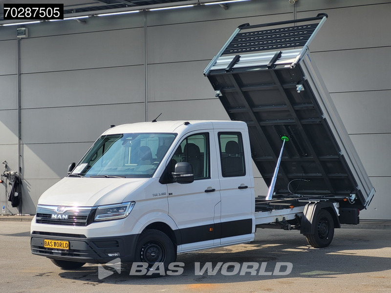 MAN TGE 3.180 Driezijdige Kipper Automaat 2025 Facelift 180PK Trekhaak LED Navi ACC Airco Cruise Euro6 Kipper Tippe Benne Kieper 3m3 A/C Towba - Volquete furgoneta: foto 5 MAN TGE 3.180 Driezijdige Kipper Automaat 2025 Facelift 180PK Trekhaak LED Navi ACC Airco Cruise Euro6 Kipper Tippe Benne Kieper 3m3 A/C Towba - Volquete furgoneta: foto 5