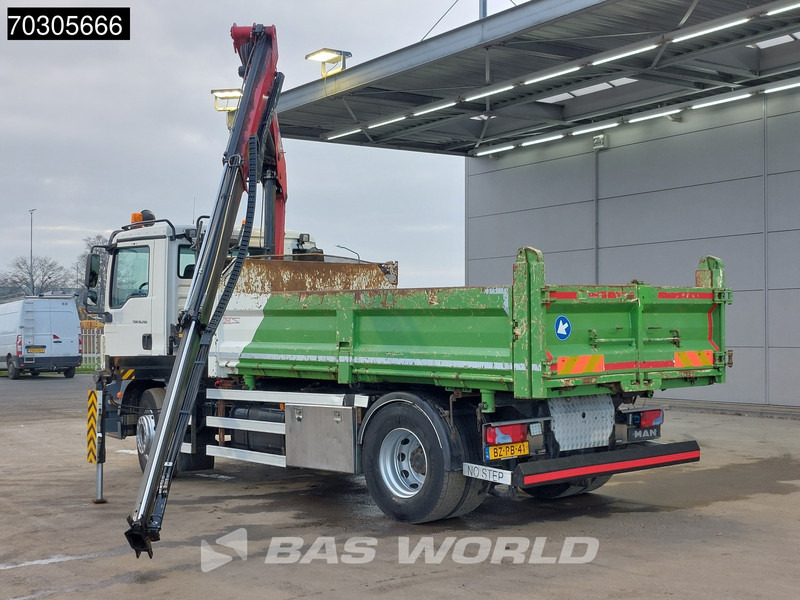 MAN TGM 18.290 4X2 HMF1035-K2 Crane Kran 6m3 3-side tipper Automatic Euro 5 - Volquete camión, Camión grúa: foto 5 MAN TGM 18.290 4X2 HMF1035-K2 Crane Kran 6m3 3-side tipper Automatic Euro 5 - Volquete camión, Camión grúa: foto 5