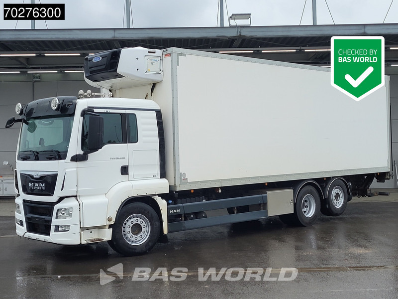 MAN TGS 26.400 6X2 Carrier Supra Tailgate Navi Xenon Lift Axle Euro 6 - Frigorífico camión: foto 1 MAN TGS 26.400 6X2 Carrier Supra Tailgate Navi Xenon Lift Axle Euro 6 - Frigorífico camión: foto 1