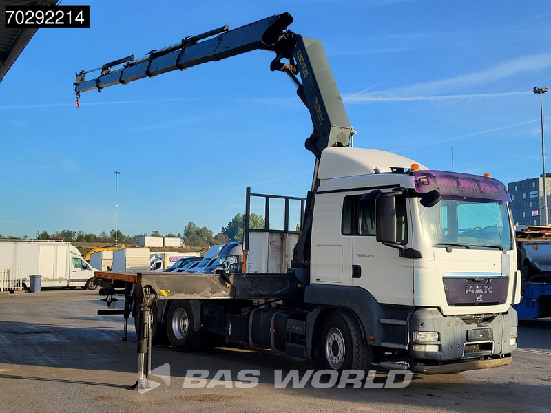 MAN TGS 26.440 6X4 Palfinger PK36002 Crane Retarder Steelsuspension Manual Euro 4 - Camión caja abierta, Camión grúa: foto 3 MAN TGS 26.440 6X4 Palfinger PK36002 Crane Retarder Steelsuspension Manual Euro 4 - Camión caja abierta, Camión grúa: foto 3