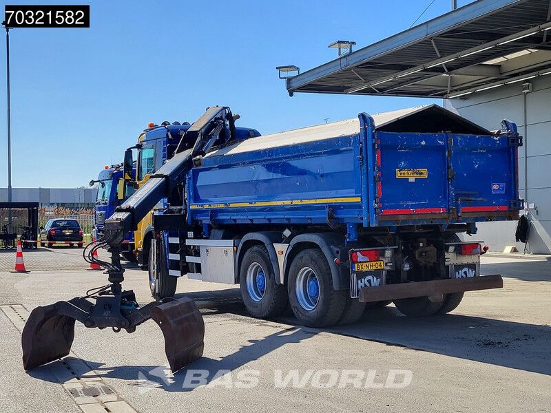 MAN TGS 26.440 6X6 NL-Truck 6x6 HMF1643 Z2 Crane Kran 12m3 2-way tipper Euro 5 - Volquete camión, Camión grúa: foto 5 MAN TGS 26.440 6X6 NL-Truck 6x6 HMF1643 Z2 Crane Kran 12m3 2-way tipper Euro 5 - Volquete camión, Camión grúa: foto 5