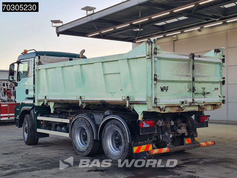 Volquete camión MAN TGS 26.480 6X6 13 m³ 2-way tipper Tarpaulin 6x6 Hydrodrive Big-Axle Euro 6: foto 9