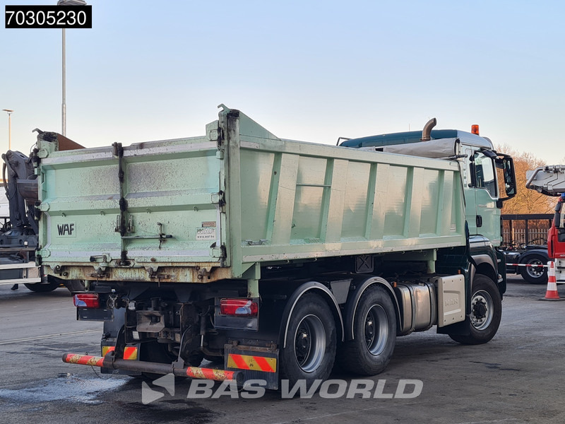 Volquete camión MAN TGS 26.480 6X6 13 m³ 2-way tipper Tarpaulin 6x6 Hydrodrive Big-Axle Euro 6: foto 11