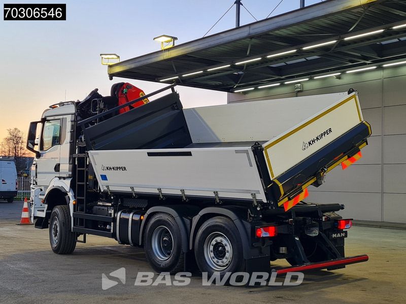 MAN TGS 28.520 6X4 NEW Palfinger PK24001 SLD 5 Kran 2-way tipper Retarder Lift+Steering Axle - Volquete camión, Camión grúa: foto 5 MAN TGS 28.520 6X4 NEW Palfinger PK24001 SLD 5 Kran 2-way tipper Retarder Lift+Steering Axle - Volquete camión, Camión grúa: foto 5