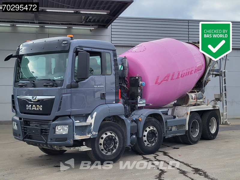 MAN TGS 32.430 8X4 9m3 Stetter Steelsuspension Euro 6 - Camión hormigonera: foto 1 MAN TGS 32.430 8X4 9m3 Stetter Steelsuspension Euro 6 - Camión hormigonera: foto 1