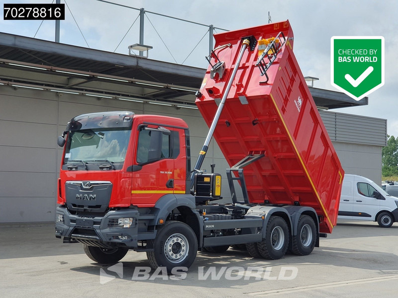MAN TGS 33.400 6X4 NEW! 16m3 Wielton tipper Manual Body heating Big-Axle Euro 5 - Volquete camión: foto 1 MAN TGS 33.400 6X4 NEW! 16m3 Wielton tipper Manual Body heating Big-Axle Euro 5 - Volquete camión: foto 1