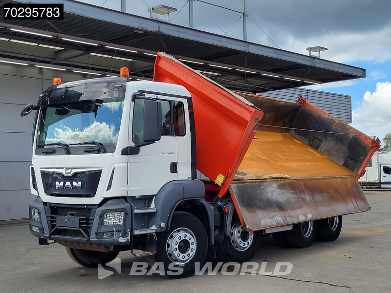 MAN TGS 35.400 8X4 13m3 CIF Bennes 2-side tipper Steel suspension Automatic Euro 6 - Volquete camión: foto 5 MAN TGS 35.400 8X4 13m3 CIF Bennes 2-side tipper Steel suspension Automatic Euro 6 - Volquete camión: foto 5