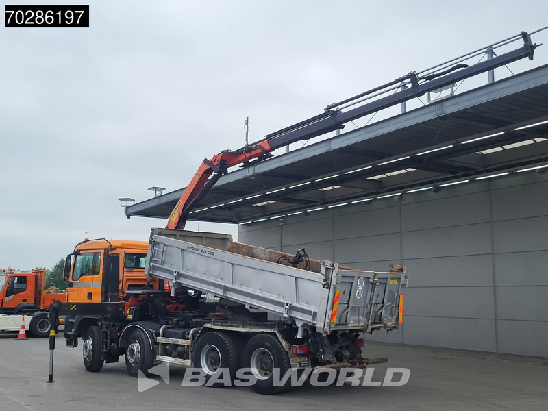 MAN TGS 35.400 8X4 Palfinger PK16001 K Kran Crane Retarder Big-Axle 2-Way tipper Euro 6 - Volquete camión, Camión grúa: foto 5 MAN TGS 35.400 8X4 Palfinger PK16001 K Kran Crane Retarder Big-Axle 2-Way tipper Euro 6 - Volquete camión, Camión grúa: foto 5