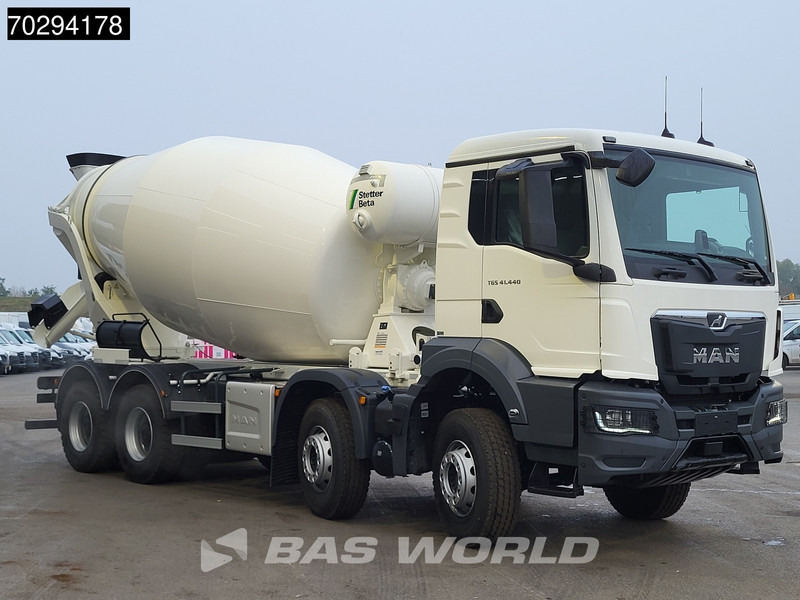 MAN TGS 41.440 8X4 NEW! 12m3 Stetter concrete mixer Big-Axle Steelsuspension Euro 6 - Camión hormigonera: foto 3 MAN TGS 41.440 8X4 NEW! 12m3 Stetter concrete mixer Big-Axle Steelsuspension Euro 6 - Camión hormigonera: foto 3