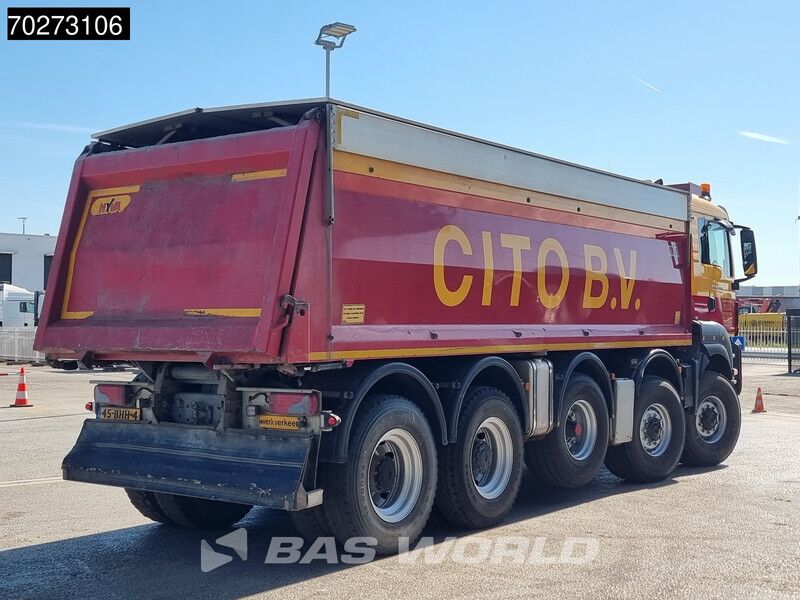 Volquete camión MAN TGS 41.480 10X8 NL-Truck BigAxle 10x8 22m3 Tipper Navi Euro 6: foto 6