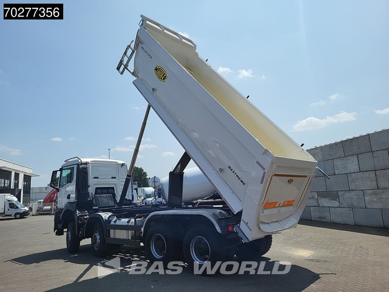 MAN TGS 41.480 8X6 NEW! 19m3 Meiller Tipper Big-Axle Steel suspension Automatic Euro 6 - Volquete camión: foto 3 MAN TGS 41.480 8X6 NEW! 19m3 Meiller Tipper Big-Axle Steel suspension Automatic Euro 6 - Volquete camión: foto 3