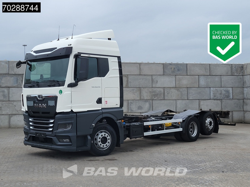 MAN TGX 26.470 6X2 BDF Retarder Lift Axle Standklima Automatic LED Euro 6 - Portacontenedore/ Intercambiable camión: foto 1 MAN TGX 26.470 6X2 BDF Retarder Lift Axle Standklima Automatic LED Euro 6 - Portacontenedore/ Intercambiable camión: foto 1