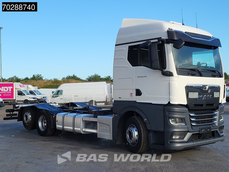 MAN TGX 26.470 6X2 BDF Standklima Retarder Lift Asche Automatic LED Euro 6 - Portacontenedore/ Intercambiable camión: foto 3 MAN TGX 26.470 6X2 BDF Standklima Retarder Lift Asche Automatic LED Euro 6 - Portacontenedore/ Intercambiable camión: foto 3