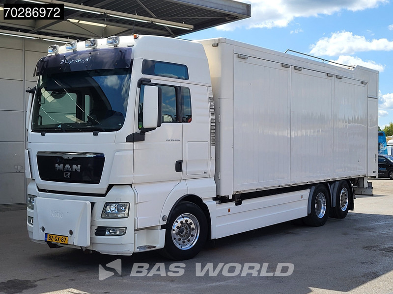 MAN TGX 26.480 TGX 6X2 NL-Truck BDF HorseTransport Lift+steering axle Standklima Automatic Xenon Alcoa´s Euro 5 - Portacontenedore/ Intercambiable camión: foto 5 MAN TGX 26.480 TGX 6X2 NL-Truck BDF HorseTransport Lift+steering axle Standklima Automatic Xenon Alcoa´s Euro 5 - Portacontenedore/ Intercambiable camión: foto 5