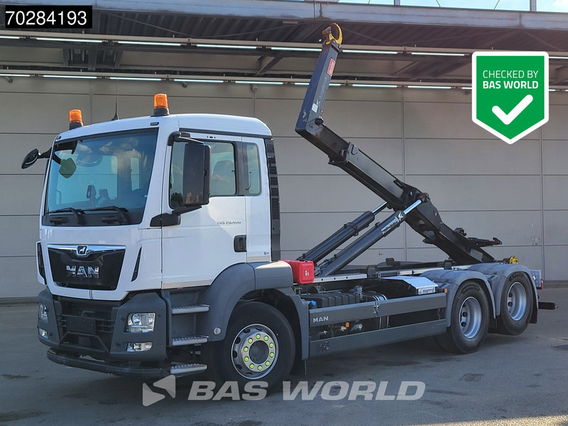 MAN TGX 28.460 6X2 MARREL AL20 S56 Hooklift Liftaxle Automatic Euro 6 - Multibasculante camión: foto 1 MAN TGX 28.460 6X2 MARREL AL20 S56 Hooklift Liftaxle Automatic Euro 6 - Multibasculante camión: foto 1