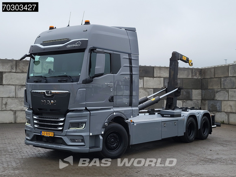 MAN TGX 28.640 TGX 6X2 NL-Truck APK Hyva 26-60-S containersystem Lift-axle Automatic Euro 6 - Multibasculante camión: foto 2 MAN TGX 28.640 TGX 6X2 NL-Truck APK Hyva 26-60-S containersystem Lift-axle Automatic Euro 6 - Multibasculante camión: foto 2