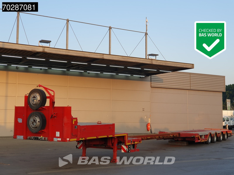 MEUSBURGER MTS-4 4 axles Extendable 7M 1xLift+2xLenkachse - Góndola rebajadas semirremolque: foto 1 MEUSBURGER MTS-4 4 axles Extendable 7M 1xLift+2xLenkachse - Góndola rebajadas semirremolque: foto 1
