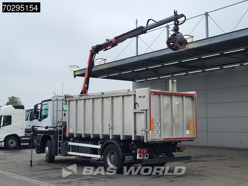 Mercedes-Benz Actros 1833 4X2 Palfinger PK7.501 SLD Kran Crane 17m3 tipper Big-Axle Euro 6 - Volquete camión, Camión grúa: foto 2 Mercedes-Benz Actros 1833 4X2 Palfinger PK7.501 SLD Kran Crane 17m3 tipper Big-Axle Euro 6 - Volquete camión, Camión grúa: foto 2