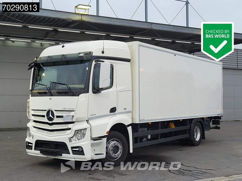 Mercedes-Benz Actros 1843 4X2 2000kg Ladebordwand Camera 360° Automatic Navi ACC Euro 6 - Camión caja cerrada: foto 1 Mercedes-Benz Actros 1843 4X2 2000kg Ladebordwand Camera 360° Automatic Navi ACC Euro 6 - Camión caja cerrada: foto 1