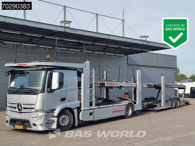 Mercedes-Benz Actros 1843 4X2 NL-Truck 8 Cars Hydraulic Winch Kässbohrer Car Transporter Euro 6 - Portavehículos camión: foto 1 Mercedes-Benz Actros 1843 4X2 NL-Truck 8 Cars Hydraulic Winch Kässbohrer Car Transporter Euro 6 - Portavehículos camión: foto 1