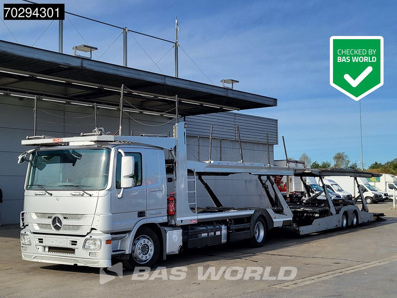 Mercedes-Benz Actros 1848 Actros 4X2 Retarder Standklima Xenon Euro 5 - Portavehículos camión: foto 1 Mercedes-Benz Actros 1848 Actros 4X2 Retarder Standklima Xenon Euro 5 - Portavehículos camión: foto 1