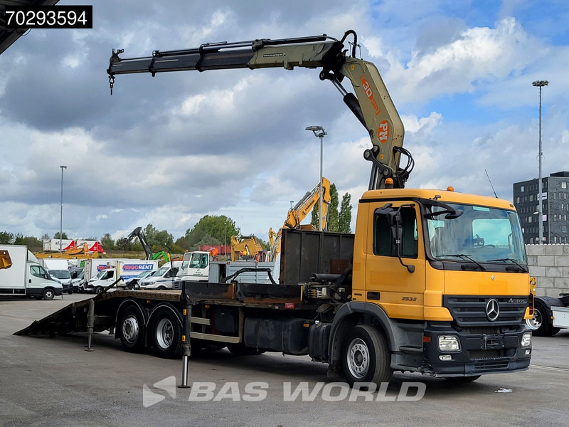 Mercedes-Benz Actros 2532 6X2 PM 30 T/M Crane Kran Remote Lift+Steering Axle 3-Pedals - Camión caja abierta, Camión grúa: foto 3 Mercedes-Benz Actros 2532 6X2 PM 30 T/M Crane Kran Remote Lift+Steering Axle 3-Pedals - Camión caja abierta, Camión grúa: foto 3