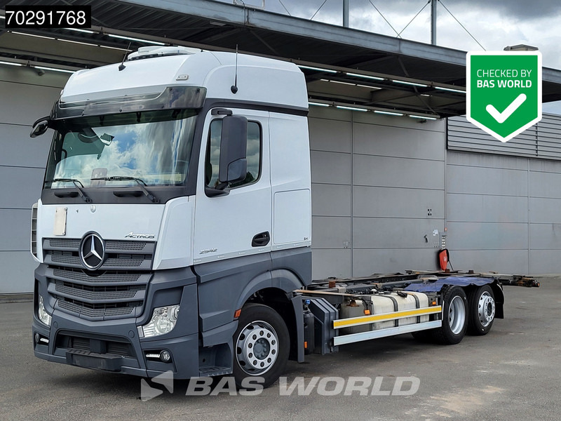 Mercedes-Benz Actros 2542 Actros 6X2 BigSpace Standklima Euro 6 - Portacontenedore/ Intercambiable camión: foto 1 Mercedes-Benz Actros 2542 Actros 6X2 BigSpace Standklima Euro 6 - Portacontenedore/ Intercambiable camión: foto 1