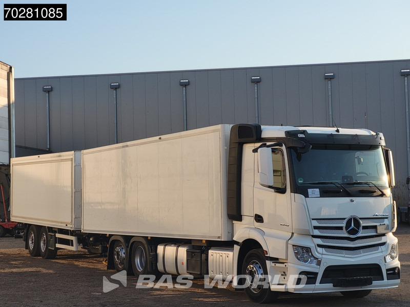 Mercedes-Benz Actros 2543 6X2 Combi Ladebordwand Retarder ACC Navi PPC Euro 6 - Camión caja cerrada: foto 3 Mercedes-Benz Actros 2543 6X2 Combi Ladebordwand Retarder ACC Navi PPC Euro 6 - Camión caja cerrada: foto 3