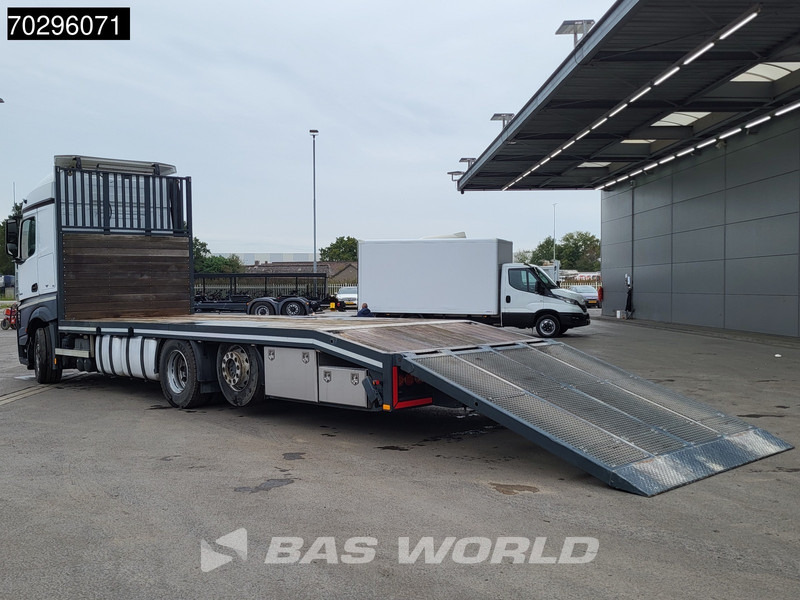 Mercedes-Benz Actros 2543 Actros 6X2 NL-Truck Machine transporter oprijwagen Retarder Lift-Axle ACC Euro 6 - Camión caja abierta: foto 2 Mercedes-Benz Actros 2543 Actros 6X2 NL-Truck Machine transporter oprijwagen Retarder Lift-Axle ACC Euro 6 - Camión caja abierta: foto 2