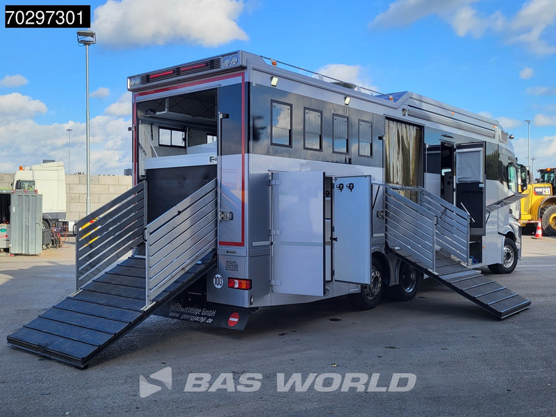 Mercedes-Benz Actros 2551 6X2 Pferdetransport Horse truck + Living Standairco Navi ACC Automatic Euro 6 - Camión para caballos: foto 5 Mercedes-Benz Actros 2551 6X2 Pferdetransport Horse truck + Living Standairco Navi ACC Automatic Euro 6 - Camión para caballos: foto 5