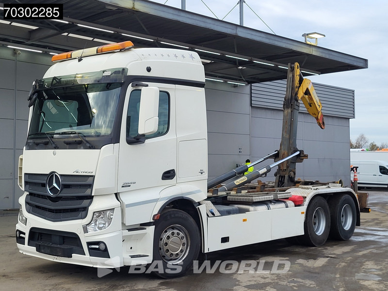Mercedes-Benz Actros 2645 6X2 Palfinger Pallift containersystem Lift-Axle Automatic Euro 6 - Multibasculante camión: foto 5 Mercedes-Benz Actros 2645 6X2 Palfinger Pallift containersystem Lift-Axle Automatic Euro 6 - Multibasculante camión: foto 5