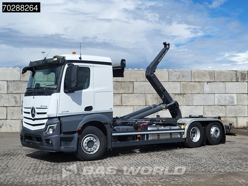 Mercedes-Benz Actros 2745 6X2 NEW! Meiller RS21-70 Hooklift Retarder Lift+Steering Axle PPC Navi - Multibasculante camión: foto 5 Mercedes-Benz Actros 2745 6X2 NEW! Meiller RS21-70 Hooklift Retarder Lift+Steering Axle PPC Navi - Multibasculante camión: foto 5