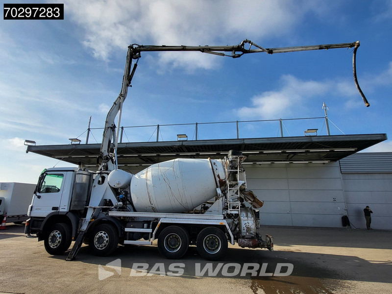 Mercedes-Benz Actros 3241 8X4 Mecbo M3-23.3/100-BZ 7m3 PUMI Big-Axle Steelsuspension Automatic Euro 4 - Camión hormigonera: foto 2 Mercedes-Benz Actros 3241 8X4 Mecbo M3-23.3/100-BZ 7m3 PUMI Big-Axle Steelsuspension Automatic Euro 4 - Camión hormigonera: foto 2