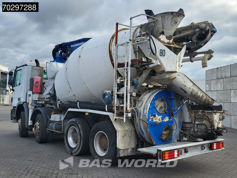 Mercedes-Benz Actros 3241 8X4 Putzmeister TMM 21 +7m3 Liebherr PUMI Steelsuspension 3-Pedals Euro 3 - Bomba de hormigón: foto 2 Mercedes-Benz Actros 3241 8X4 Putzmeister TMM 21 +7m3 Liebherr PUMI Steelsuspension 3-Pedals Euro 3 - Bomba de hormigón: foto 2