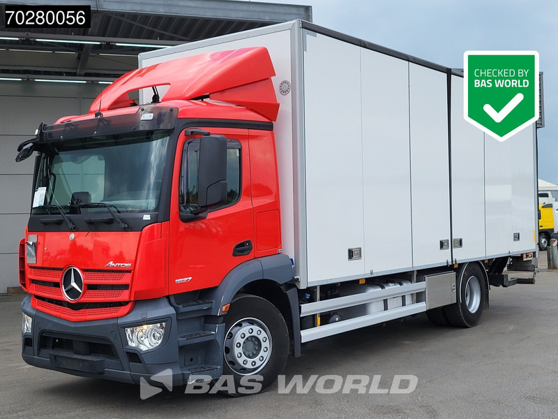 Mercedes-Benz Antos 1827 4X2 19tonner 2000kg Ladebordwand Automatic Euro 6 - Camión caja cerrada: foto 1 Mercedes-Benz Antos 1827 4X2 19tonner 2000kg Ladebordwand Automatic Euro 6 - Camión caja cerrada: foto 1