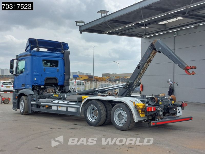 Mercedes-Benz Antos 2545 6X2 Retarder Meiller Hooklift Full Air Automatic Lift Axle Euro 6 - Multibasculante camión: foto 5 Mercedes-Benz Antos 2545 6X2 Retarder Meiller Hooklift Full Air Automatic Lift Axle Euro 6 - Multibasculante camión: foto 5