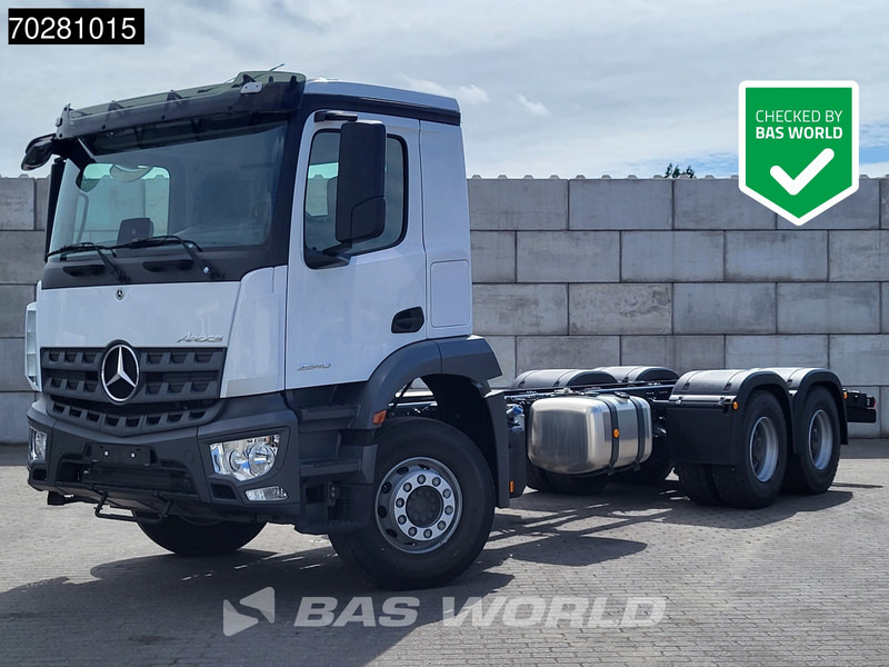 Mercedes-Benz Arocs 2640 6X4 NEW Chassis Big-Axle Automatic Steel suspension Euro 6 - Chasis camión: foto 1 Mercedes-Benz Arocs 2640 6X4 NEW Chassis Big-Axle Automatic Steel suspension Euro 6 - Chasis camión: foto 1