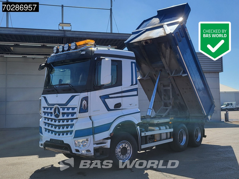 Mercedes-Benz Arocs 2658 Arocs 6X4 12m3 tipper Automatic Steel suspension Big-Axle Euro 6 - Volquete camión: foto 1 Mercedes-Benz Arocs 2658 Arocs 6X4 12m3 tipper Automatic Steel suspension Big-Axle Euro 6 - Volquete camión: foto 1