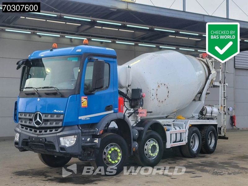 Mercedes-Benz Arocs 3240 8X4 9m3 Stetter Mixer Full Steel Euro 6 - Camión hormigonera: foto 1 Mercedes-Benz Arocs 3240 8X4 9m3 Stetter Mixer Full Steel Euro 6 - Camión hormigonera: foto 1