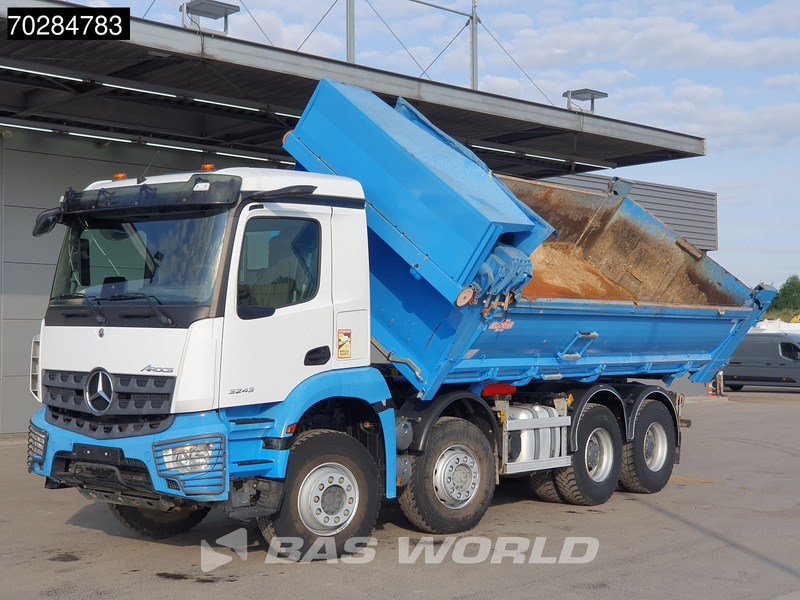 Mercedes-Benz Arocs 3243 8X4 14m3 2-side tipper Big-Axle Steelsuspension Navi Euro 6 - Volquete camión: foto 5 Mercedes-Benz Arocs 3243 8X4 14m3 2-side tipper Big-Axle Steelsuspension Navi Euro 6 - Volquete camión: foto 5