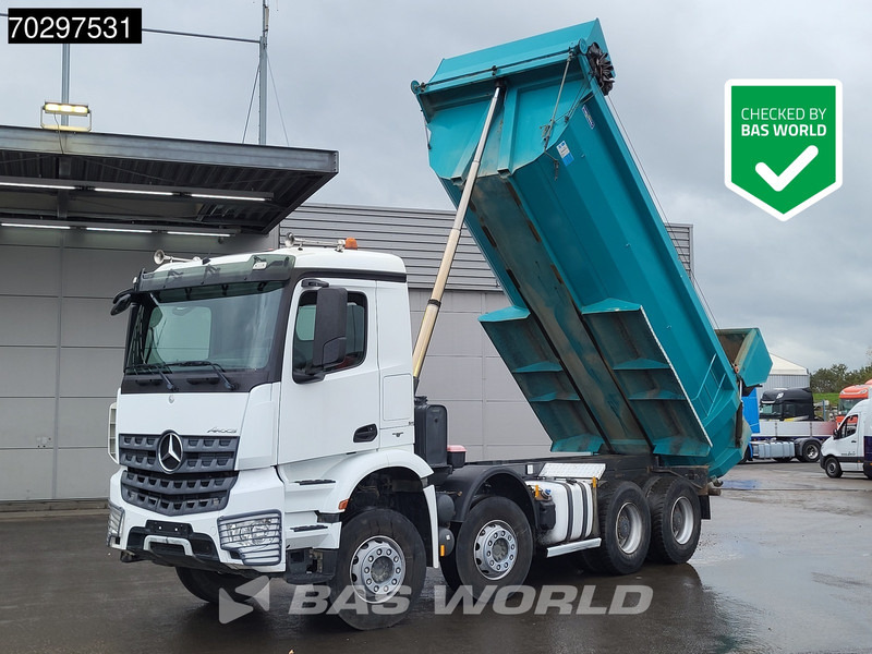 Mercedes-Benz Arocs 3243 8X4 Retarder Steelsuspension Big-Axle Euro 6 - Volquete camión: foto 1 Mercedes-Benz Arocs 3243 8X4 Retarder Steelsuspension Big-Axle Euro 6 - Volquete camión: foto 1